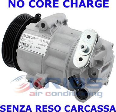 Hoffer K14129R - Компресор, кондиціонер autocars.com.ua