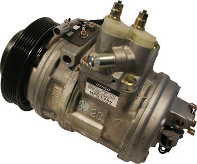 Hoffer K15173 - Компресор, кондиціонер autocars.com.ua