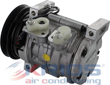 Hoffer K15396 - Компресор, кондиціонер autocars.com.ua