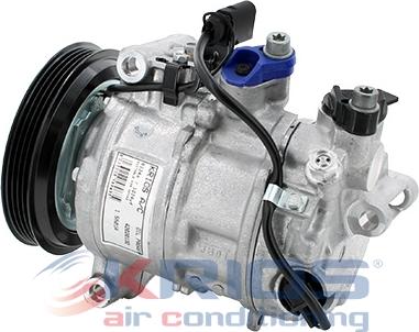 Hoffer K15501A - Компресор, кондиціонер autocars.com.ua