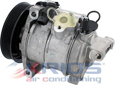 Hoffer K15534 - Компресор, кондиціонер autocars.com.ua