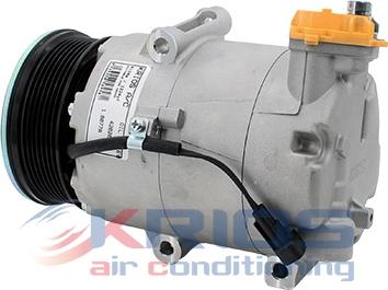 Hoffer K18077A - Компресор, кондиціонер autocars.com.ua