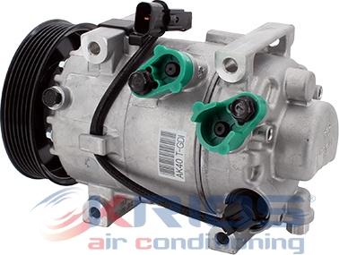 Hoffer K19170 - Компресор, кондиціонер autocars.com.ua