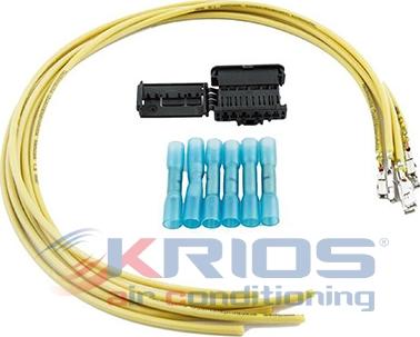Hoffer K26207 - Ремкомплект кабелю, тепловентилятор салону (сіст.подогр.дв.) autocars.com.ua
