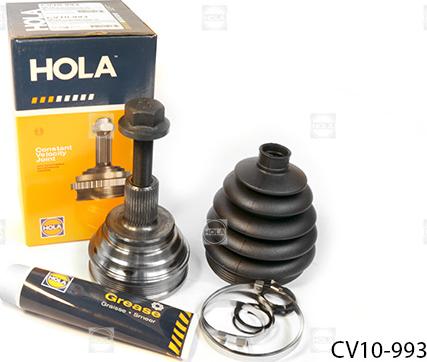 Hola CV10-993 - ШРУС наружный 36-30 шл.  левый-правый SKODA Octavia A5 A7 1.6  Superb II  Yeti 5L  VW Golf V- autodnr.net
