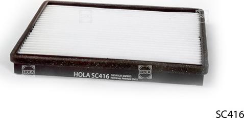 Hola sc416 - Фильтр воздуха в салоне autodnr.net