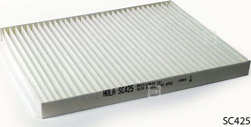 Hola SC425 - Фильтр воздуха в салоне autodnr.net