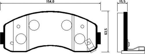 FREMAX FBP-0040 - Гальмівні колодки, дискові гальма autocars.com.ua