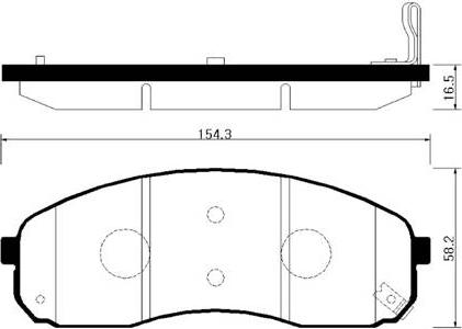 Stellox 000 278-SX - Гальмівні колодки, дискові гальма autocars.com.ua