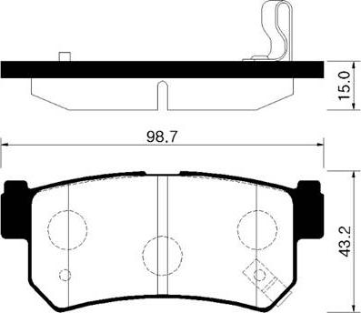 FTE 9005230 - Гальмівні колодки, дискові гальма autocars.com.ua