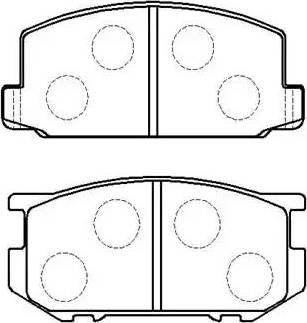 BENDIX 572218 - Гальмівні колодки, дискові гальма autocars.com.ua