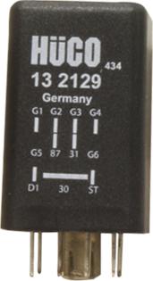 HÜCO 132129 - Реле, система розжарювання autocars.com.ua