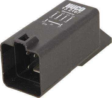 HÜCO 132167 - Реле, система розжарювання autocars.com.ua