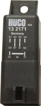 HÜCO 132171 - Реле, система розжарювання autocars.com.ua