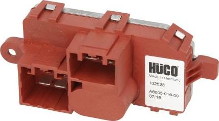 HÜCO 132523 - Регулятор, вентилятор салону autocars.com.ua