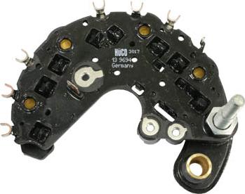 HÜCO 139694 - Випрямляч, генератор autocars.com.ua