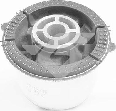 Hutchinson 531A03 - Втулка, балка мосту autocars.com.ua