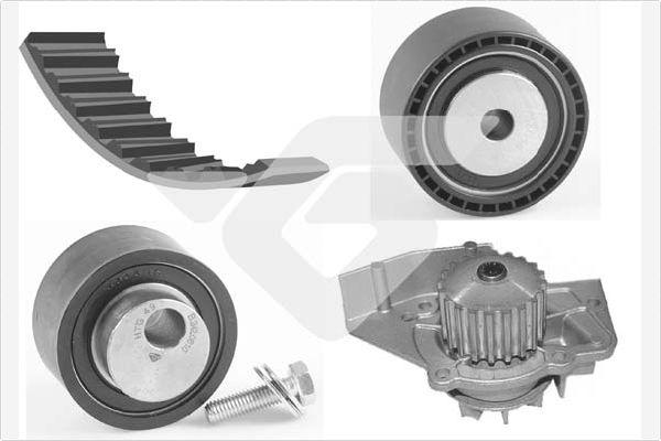 Hutchinson KH 189WP31 - Водяний насос + комплект зубчатого ременя autocars.com.ua