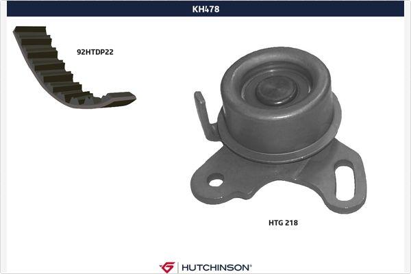 Hutchinson KH 478 - Комплект ремня ГРМ avtokuzovplus.com.ua