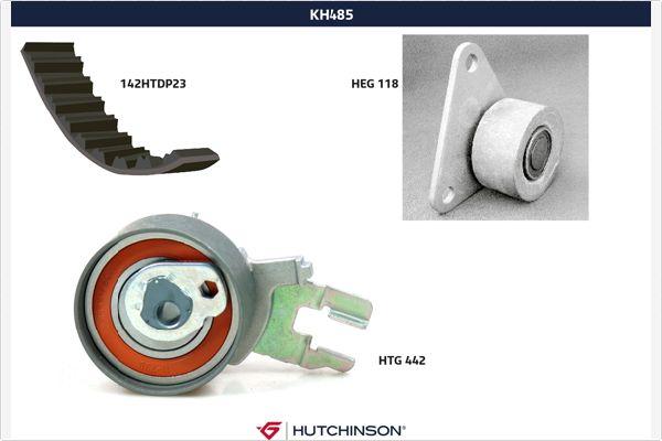 Hutchinson KH 485 - Комплект ременя ГРМ autocars.com.ua