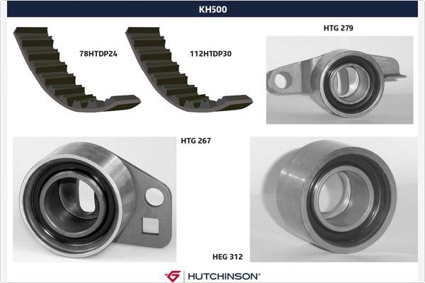 Hutchinson KH 500 - Комплект ременя ГРМ autocars.com.ua