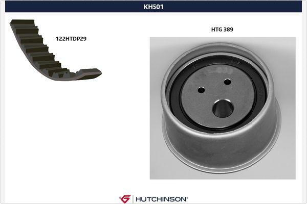 Hutchinson KH 501 - Комплект ремня ГРМ avtokuzovplus.com.ua