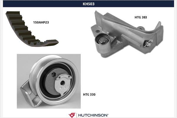 Hutchinson KH 503 - Комплект ремня ГРМ avtokuzovplus.com.ua