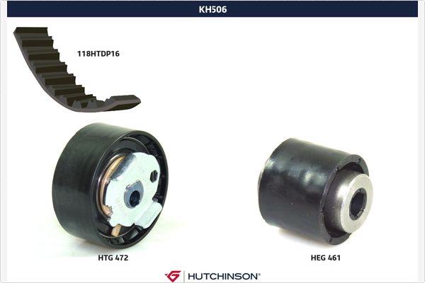 Hutchinson KH 506 - Комплект ремня ГРМ autodnr.net