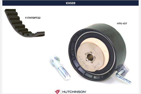 Hutchinson KH 509 - Комплект ременя ГРМ autocars.com.ua