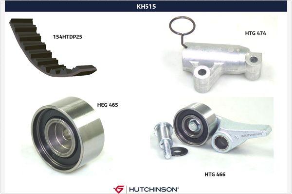 Hutchinson KH 515 - Комплект ремня ГРМ autodnr.net