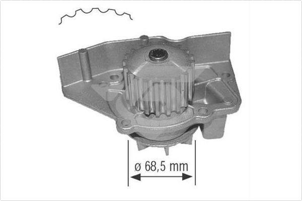 Hutchinson WP0012V - Водяний насос autocars.com.ua