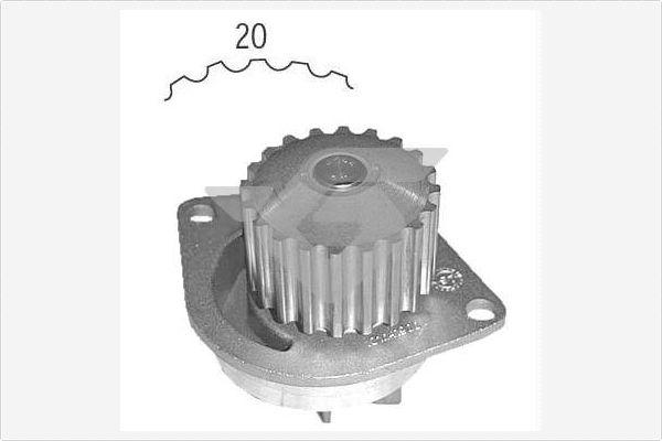 Hutchinson WP0017V - Водяной насос autodnr.net