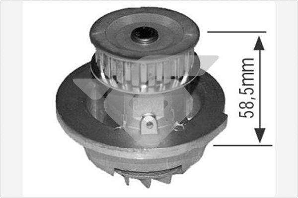 Hutchinson WP279 - Водяний насос autocars.com.ua