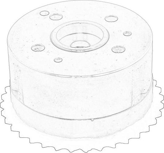 KIA-HYUNDAI 24350-2B600 - Шестерня приводу розподільного вала autocars.com.ua