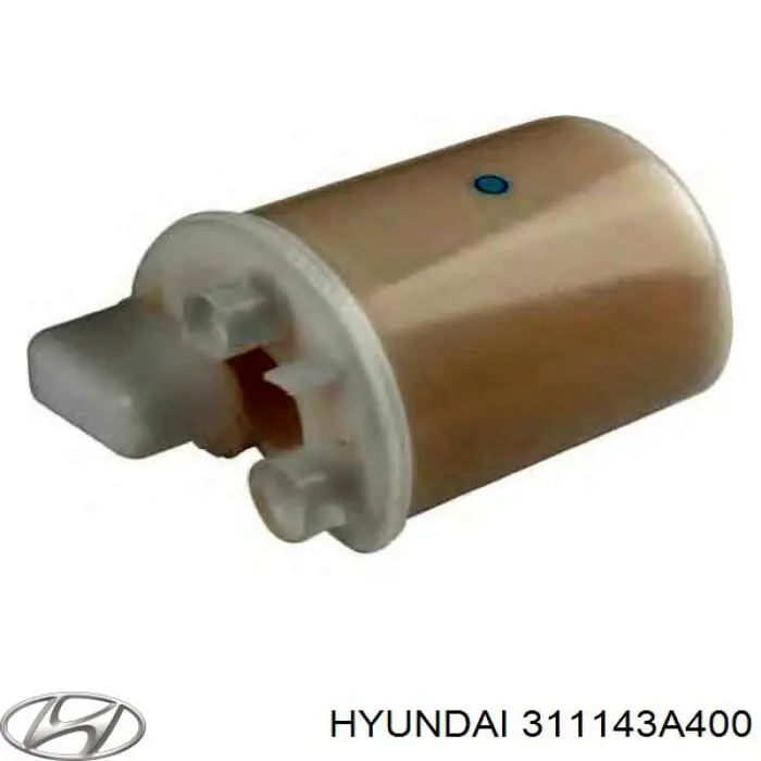 Hyundai 311143A400 - Топливный фильтр avtokuzovplus.com.ua