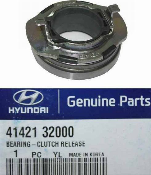 Hyundai 4142132000 - Комплект сцепления autodnr.net