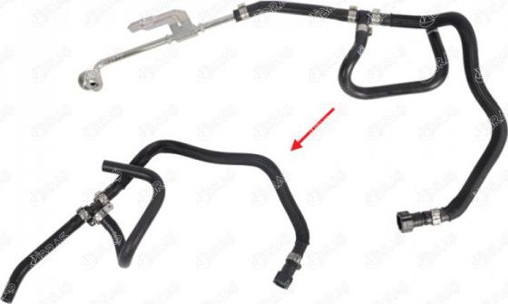 Ibras 13152 - Шланг радіатора autocars.com.ua