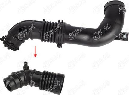 Ibras 31332 - Рукав повітрозабірника, повітряний фільтр autocars.com.ua