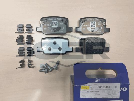 Icer 182522 - Гальмівні колодки, дискові гальма autocars.com.ua