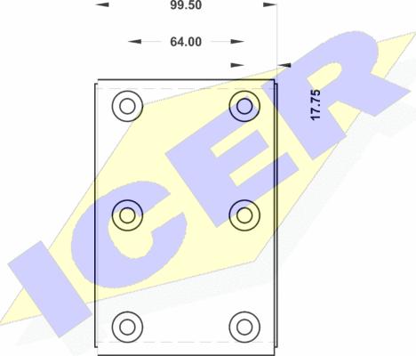 Icer 21 5879 10 - Комплект гальмівних черевиків, барабанні гальма autocars.com.ua