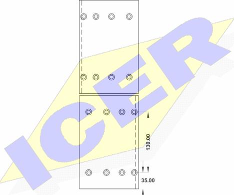 Icer 21 9762 00 - Комплект гальмівних черевиків, барабанні гальма autocars.com.ua