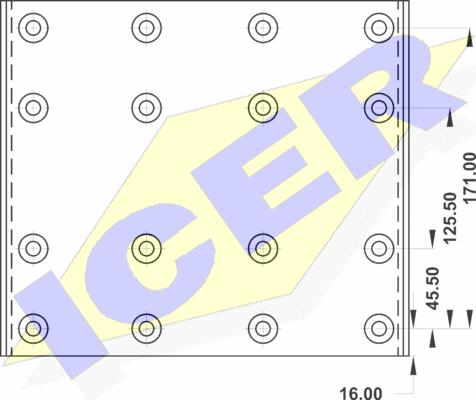 Icer 21 9932 00 - Комплект гальмівних черевиків, барабанні гальма autocars.com.ua