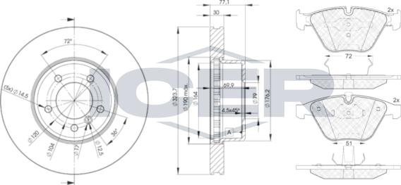 Icer 31577-3221 - Дисковый тормозной механизм, комплект avtokuzovplus.com.ua