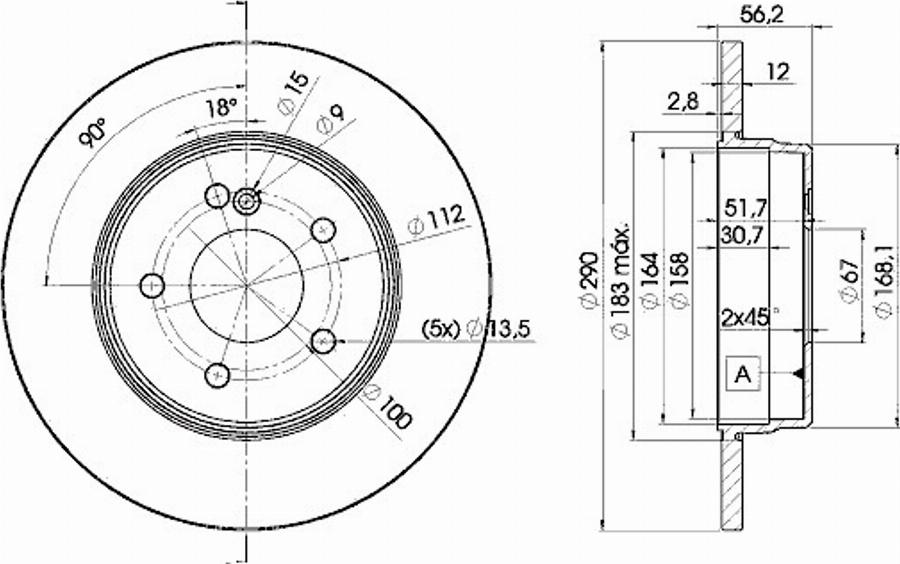 Icer 78BD1213 - Тормозной диск avtokuzovplus.com.ua