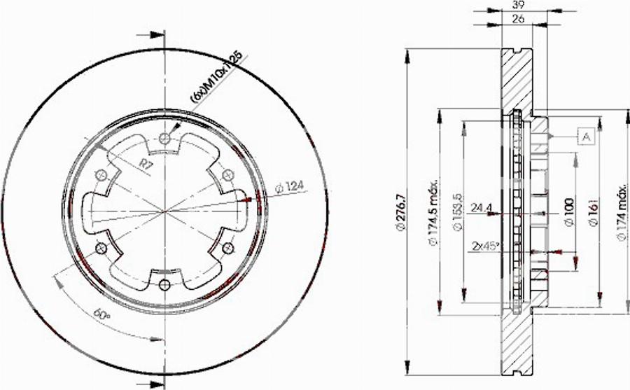 Icer 78BD3101 - Тормозной диск avtokuzovplus.com.ua