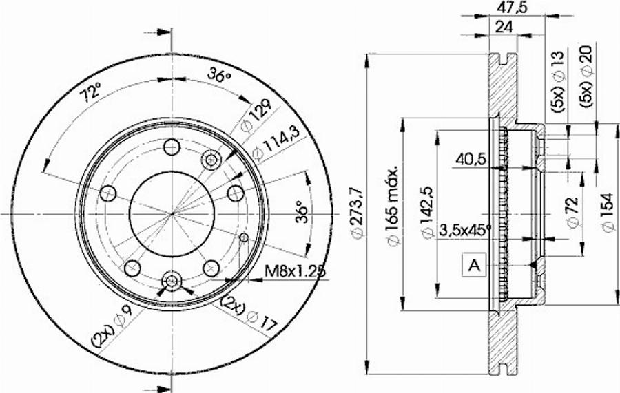 Icer 78BD3267 - Тормозной диск avtokuzovplus.com.ua