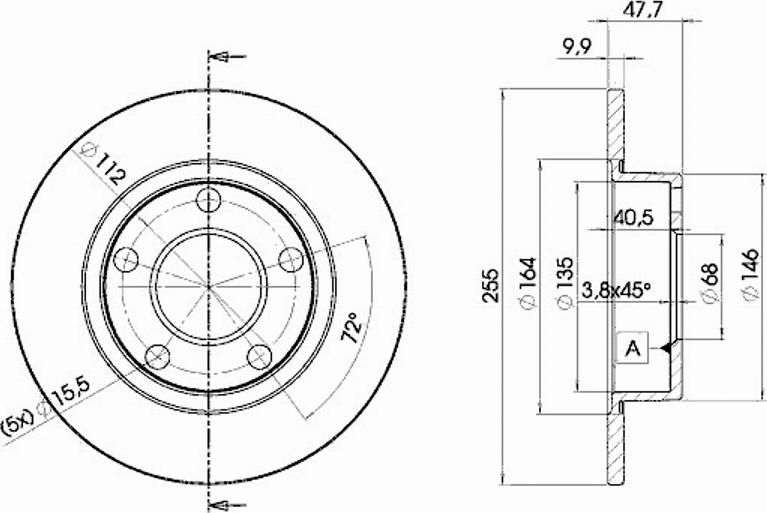 Icer 78BD4062 - Тормозной диск avtokuzovplus.com.ua