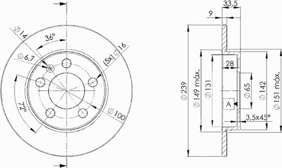 Icer 78BD5311 - Тормозной диск avtokuzovplus.com.ua