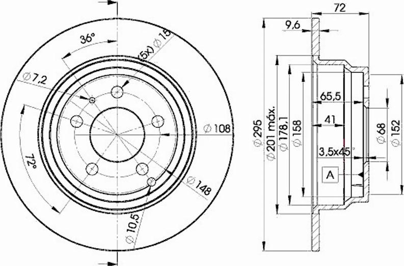 Icer 78BD7940 - Тормозной диск avtokuzovplus.com.ua