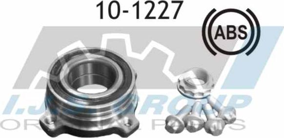 IJS GROUP 10-1227 - Комплект подшипника ступицы колеса autodnr.net